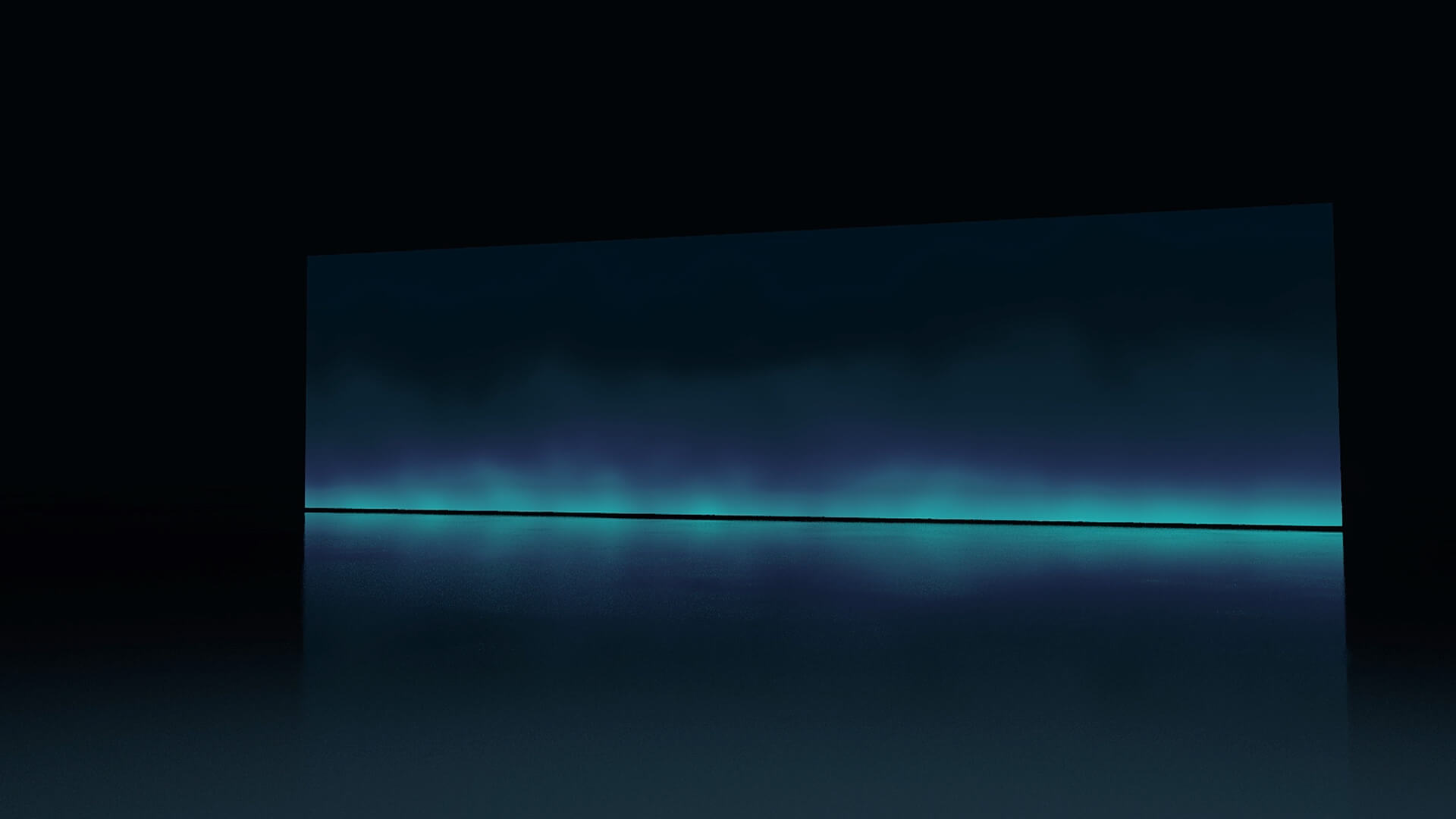 Space Night studio background look development, WIP by Markus Feder.